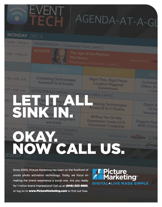 Event Tech Handout - Let It All Sink In