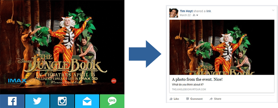 Example of bad aspect ratio for FB News Feed